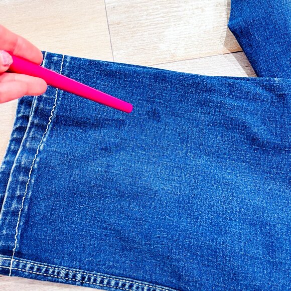 VINCENT D'AMÉRIQUE | Faded Blue Straight Leg Jeans Men’s | Size 38 * - Picture 4 of 11